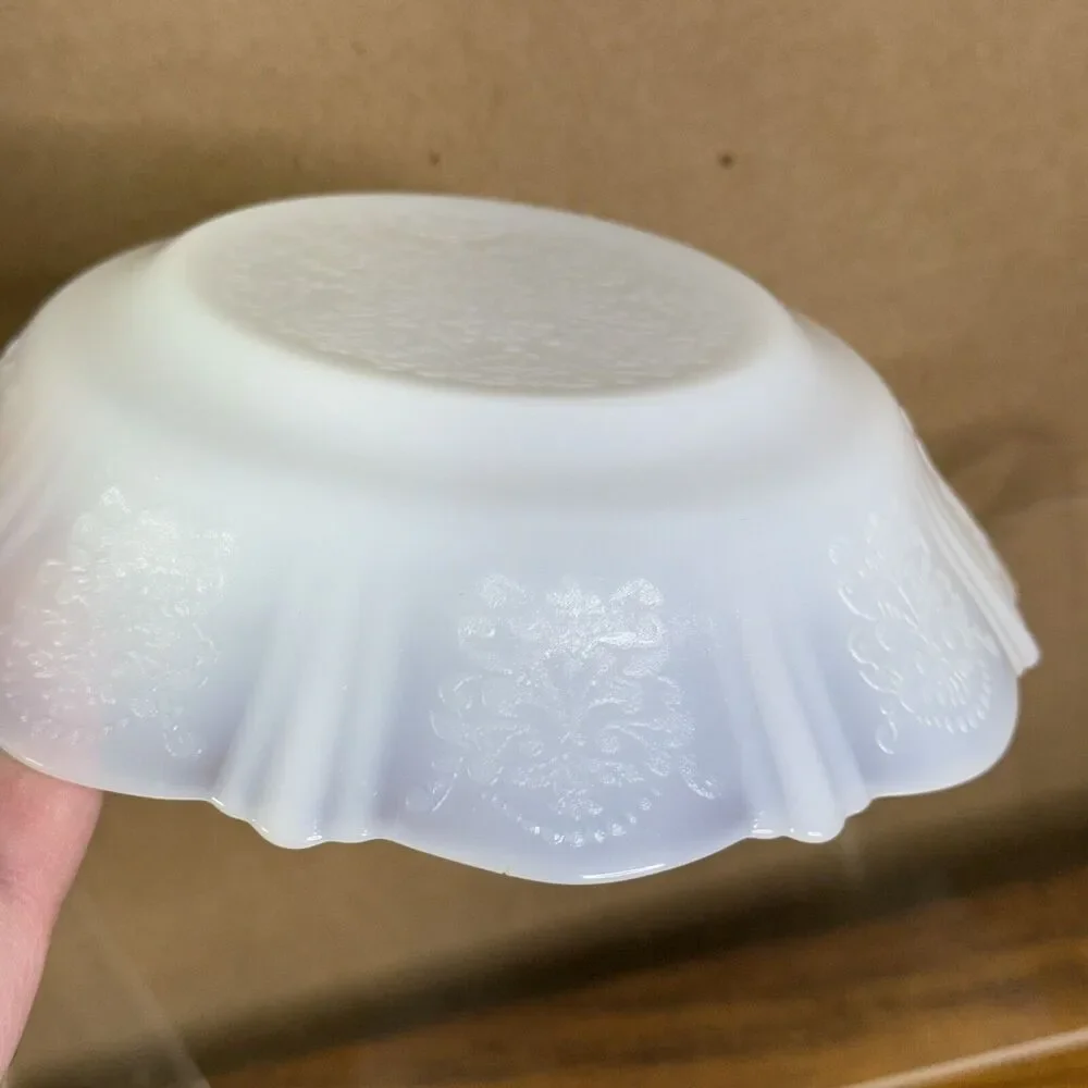 Vintage Macbeth Evans American Sweetheart Monax Bowl Dessert‎ Small Thin Glass